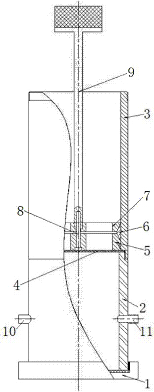 Measuring instrument for flow resistance of porous sound absorption material