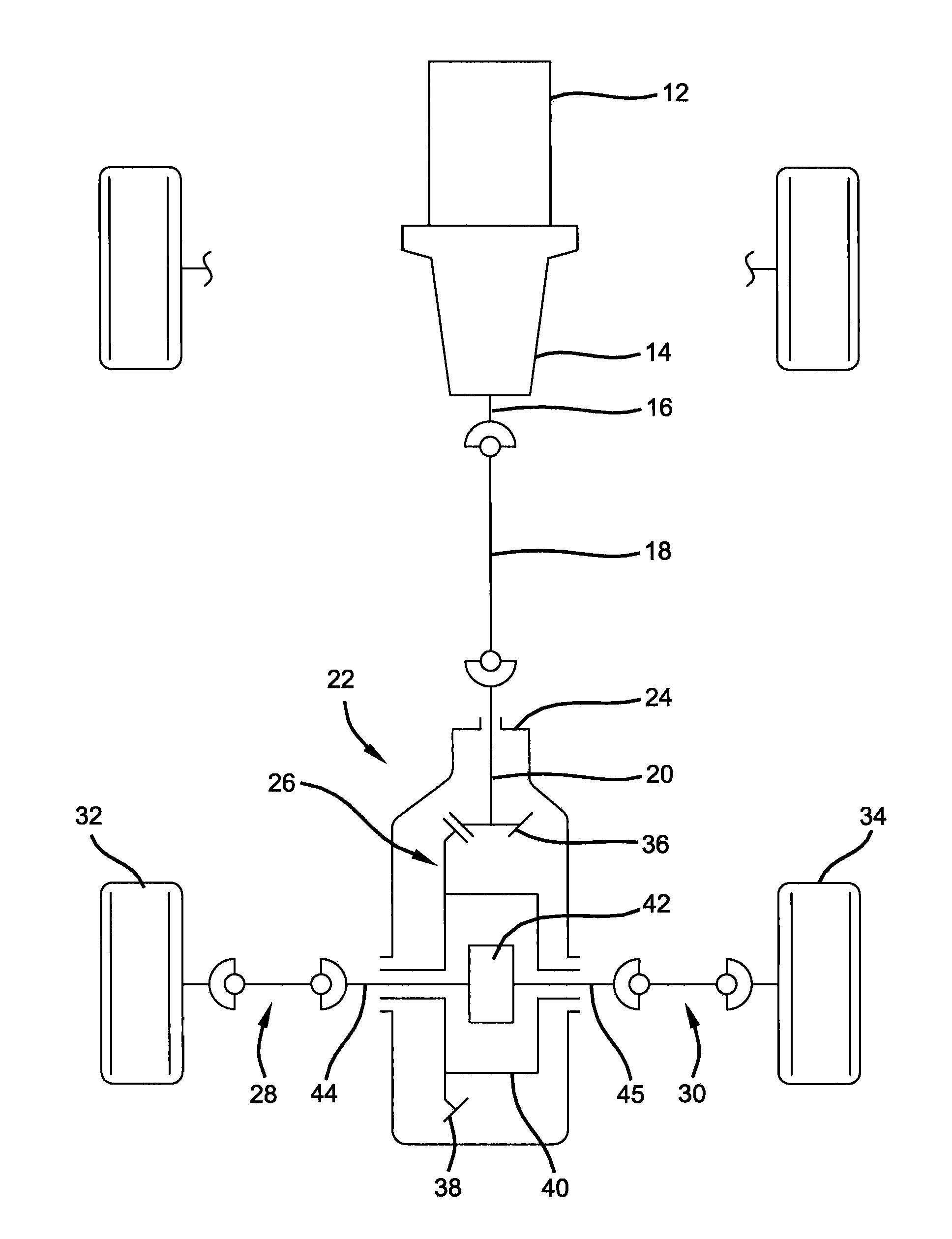 Spacer pin arrangement for helical gear differential