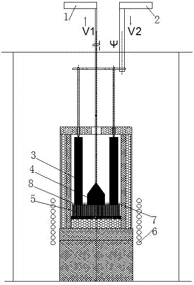 Control system and method for crystal constant composition growth in pulling single crystal furnace