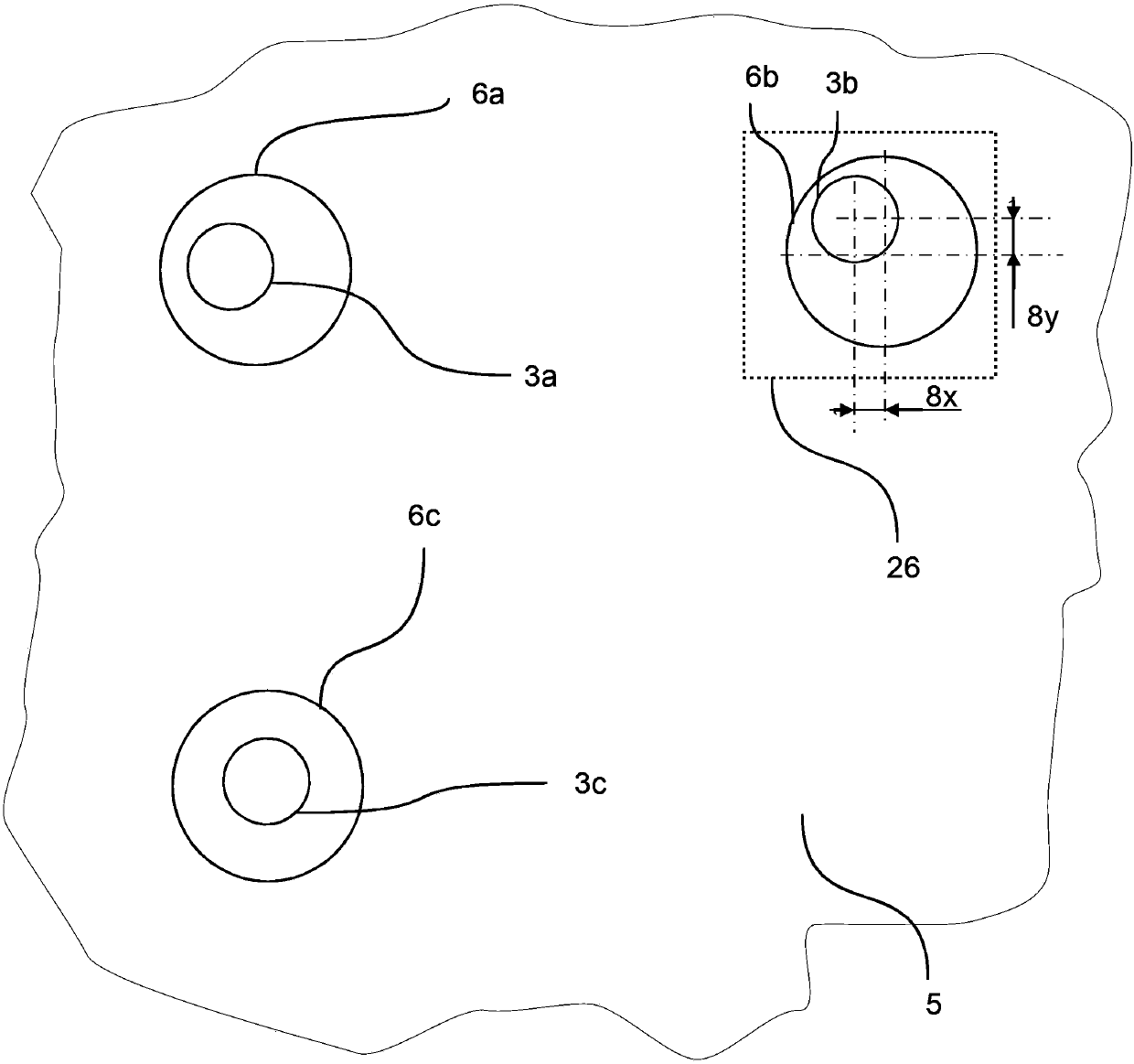 Measurement device and method used for screen printing machine and stencil printing machine