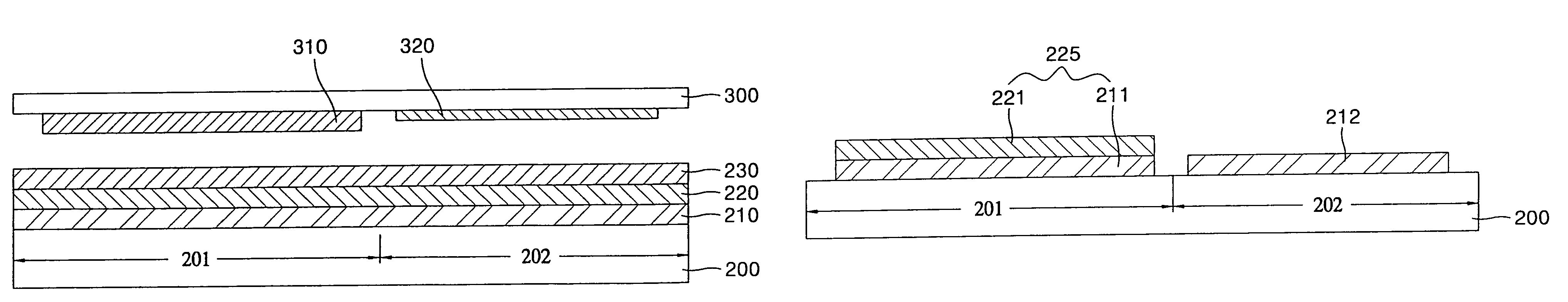 Flat panel display with black matrix and method of fabricating thereof