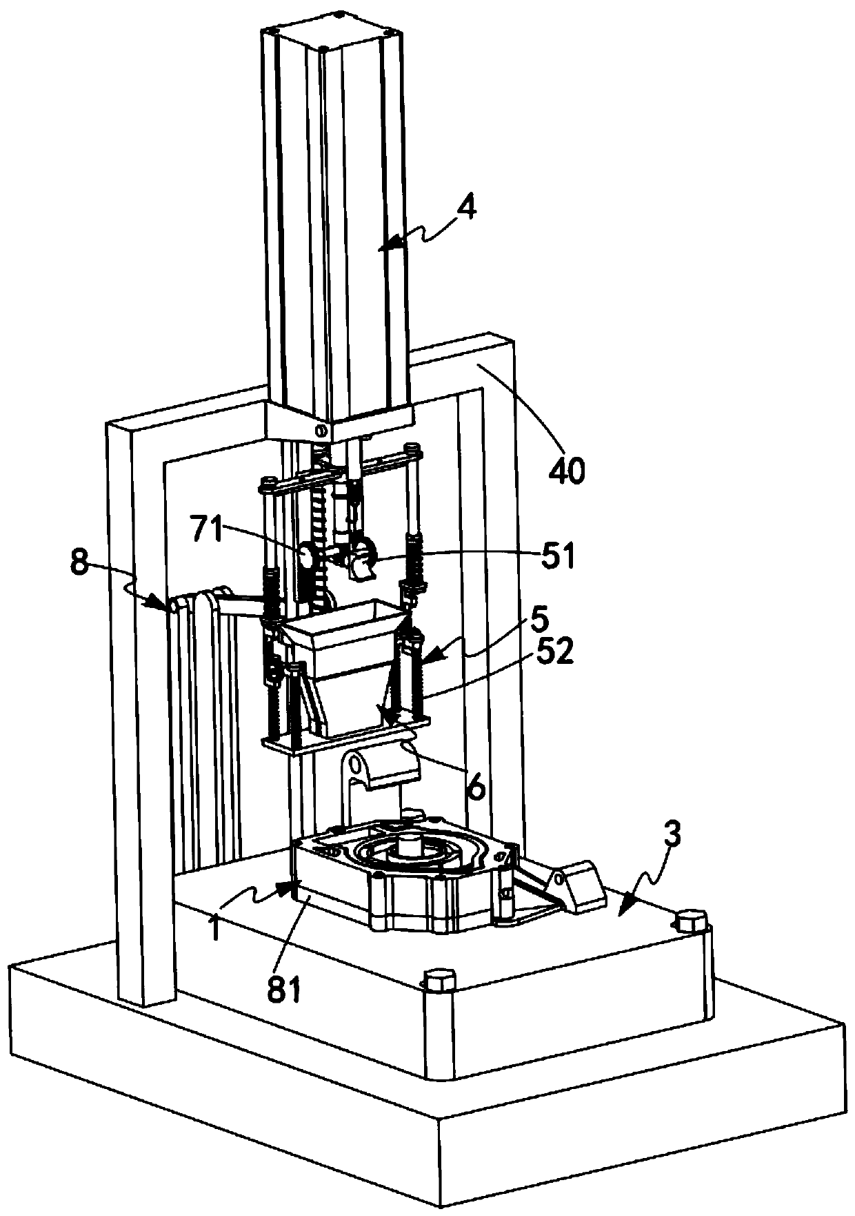 An automatic and precise assembly of an oil pump