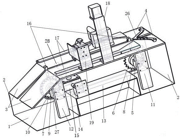 Automatic coloring and nailing machine for flip flops