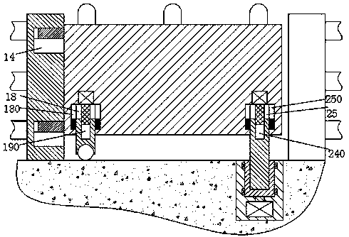 A central isolation guardrail device for municipal roads