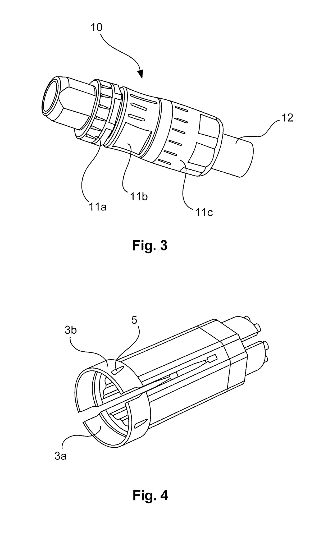 Insulation insert with an integrated shielding element