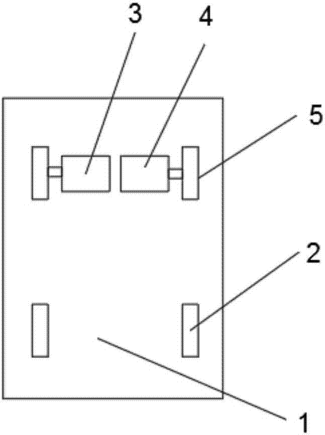 Novel lifting platform convenient to move