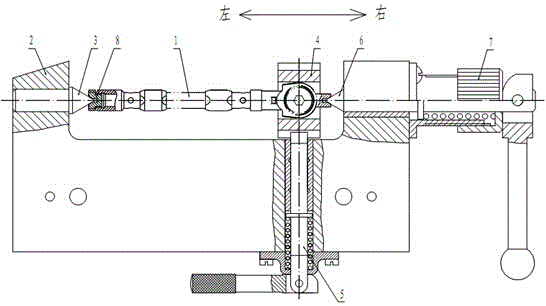 A hydraulic valve plunger grinding positioning fixture