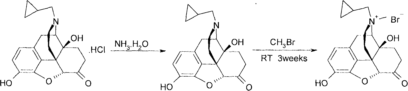 Preparation method of methyhaaltrexone bromide