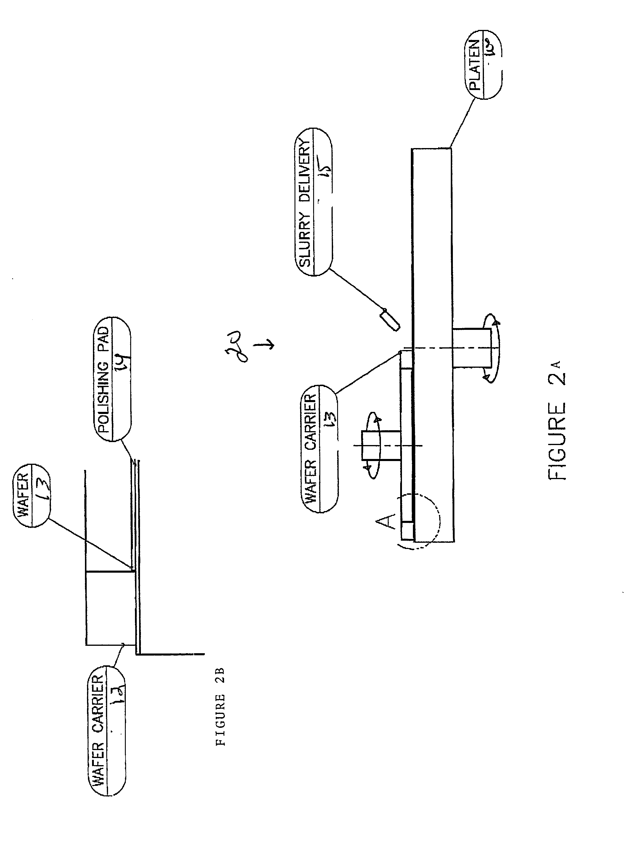 Polishing pad for use in chemical - mechanical palanarization of semiconductor wafers and method of making same