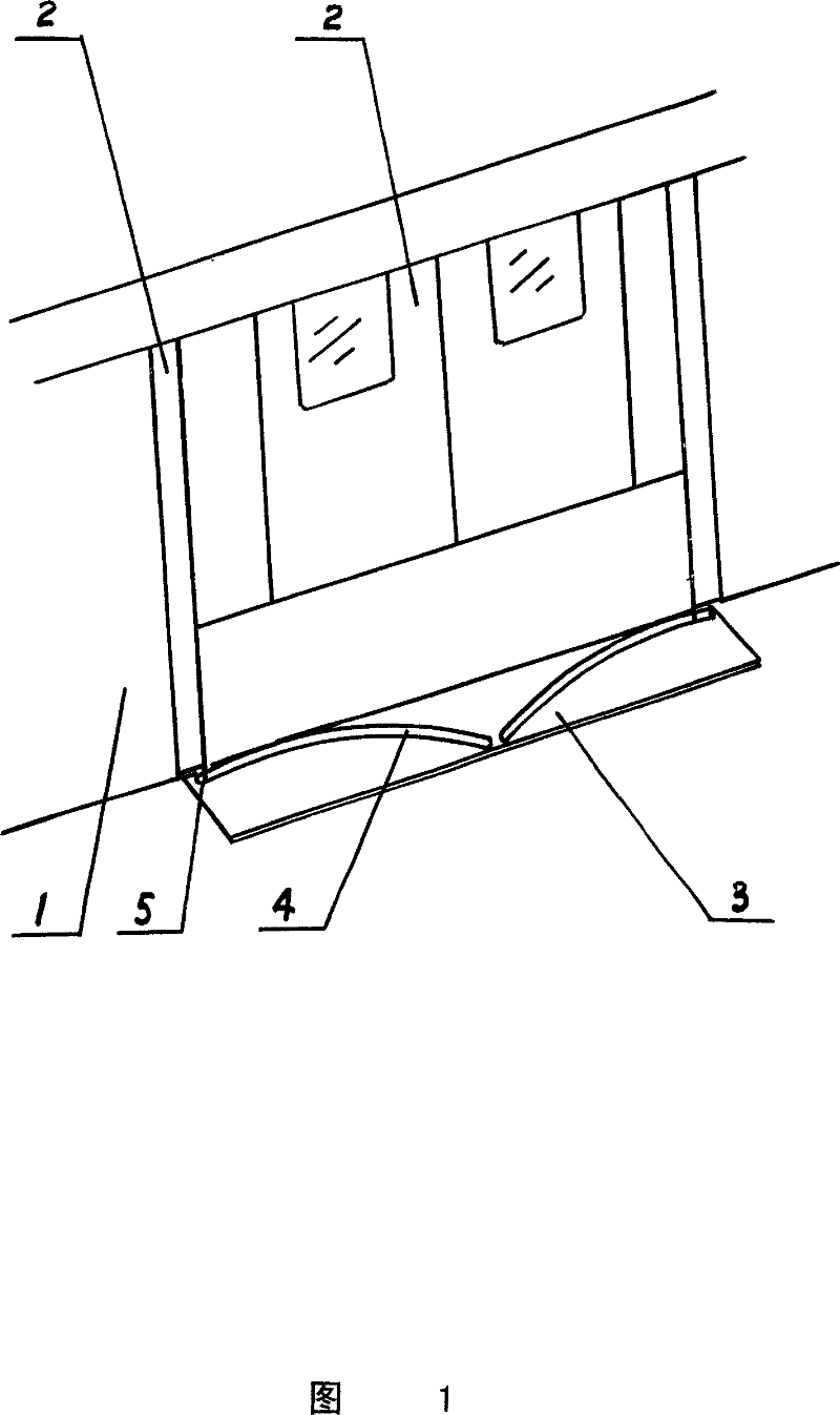 Car door mechanism of rail traffic vehicle