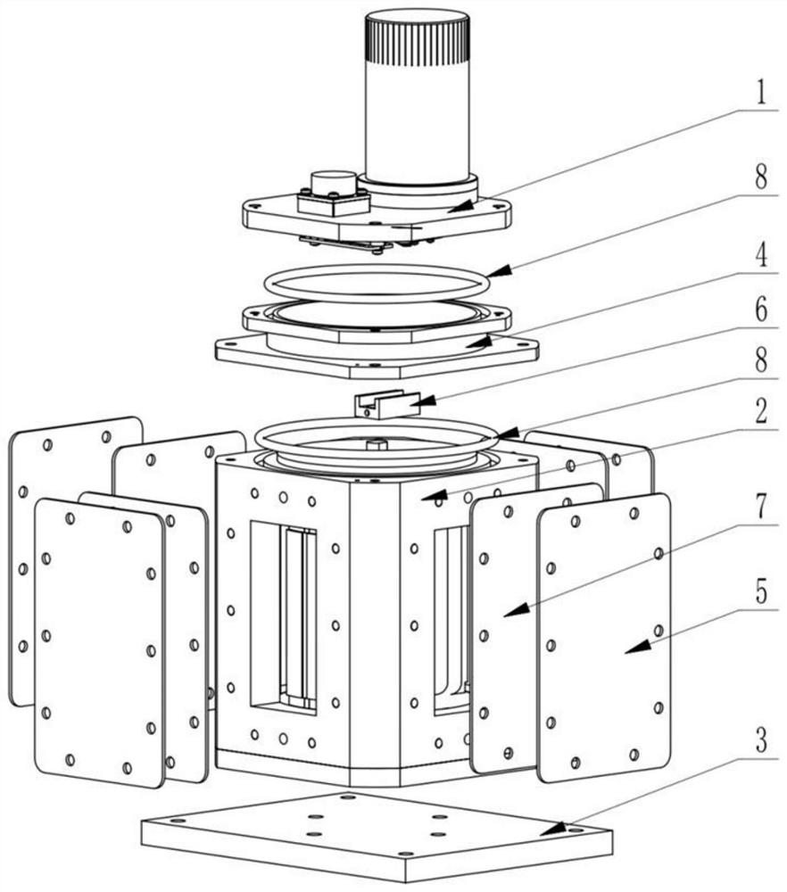 Waveguide switch with novel structure