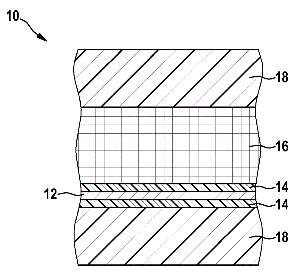 Barrier composite for plastic components