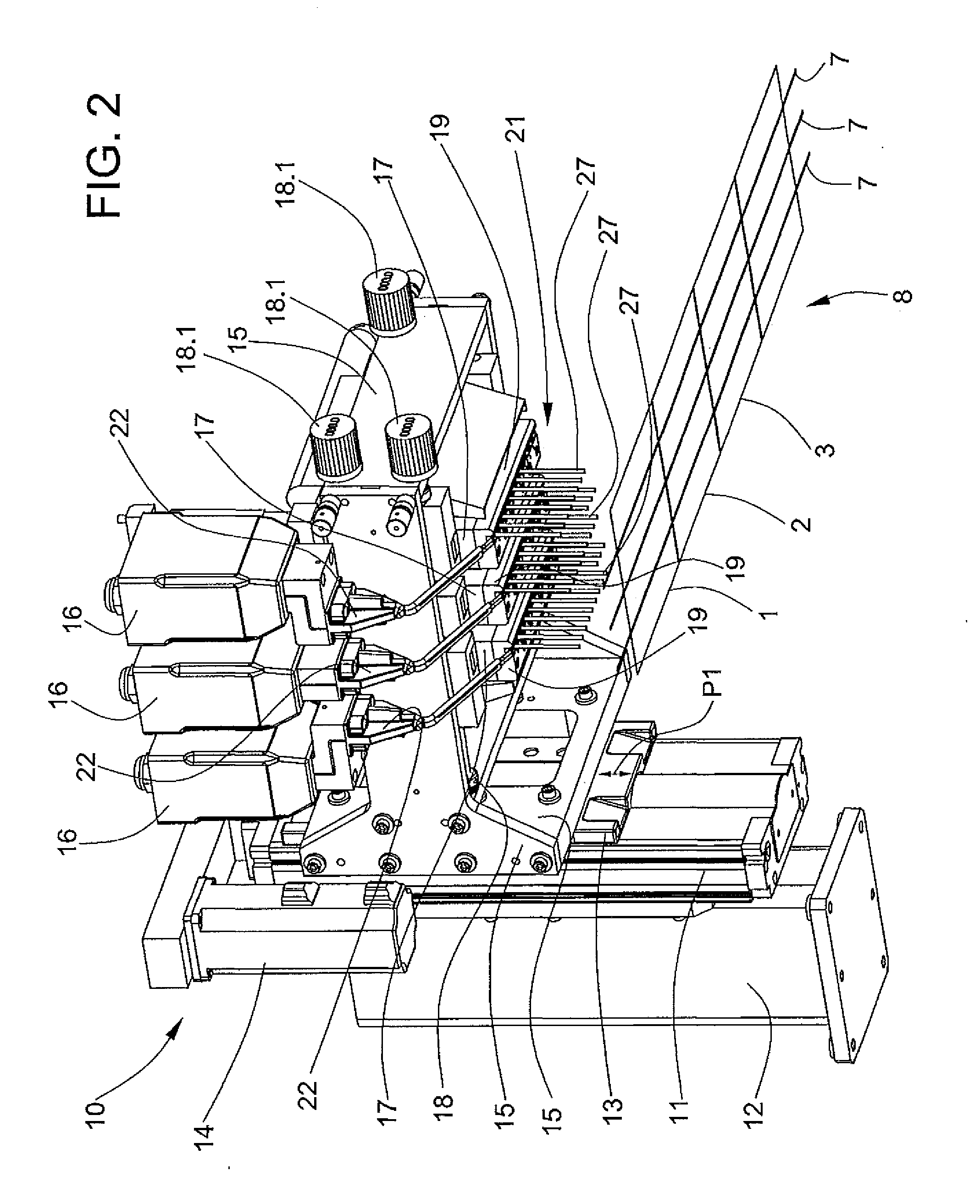 Inductive soldering device