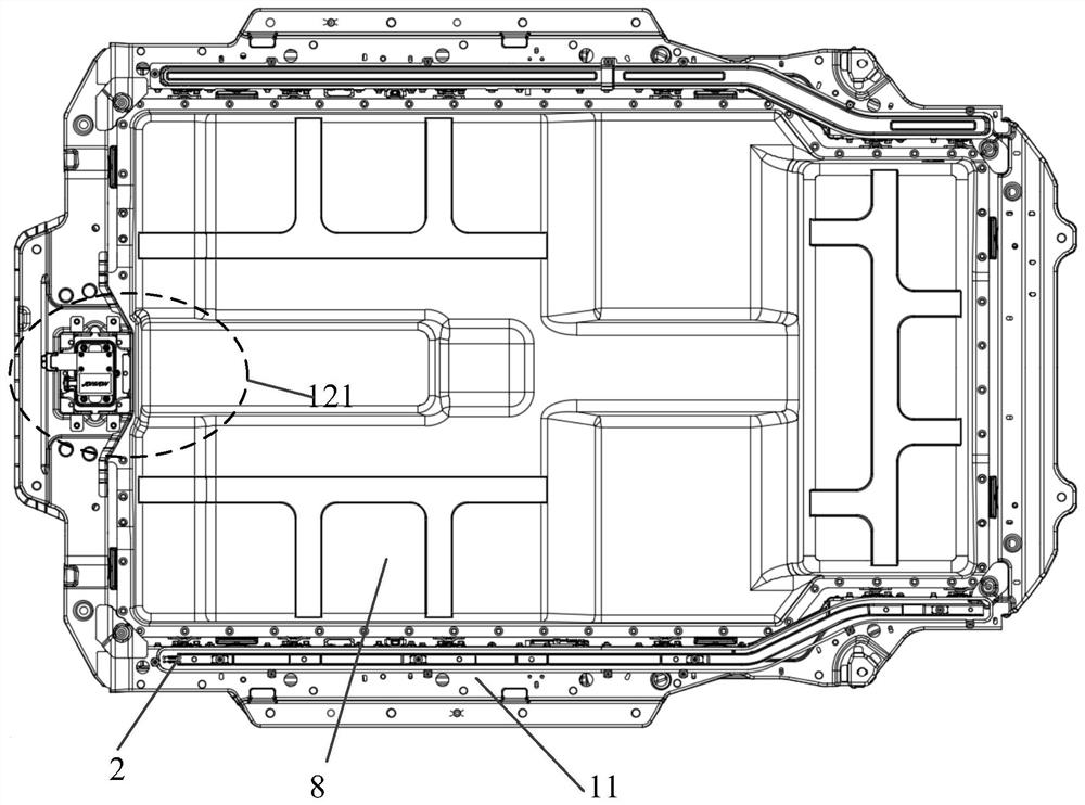 Quick-change battery pack installation device, locking method, unlocking method, and electric vehicle