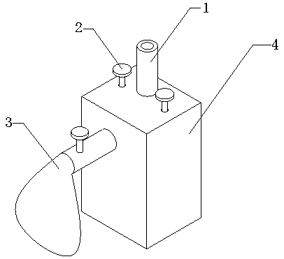 Manual bean sieving device for bean product processing