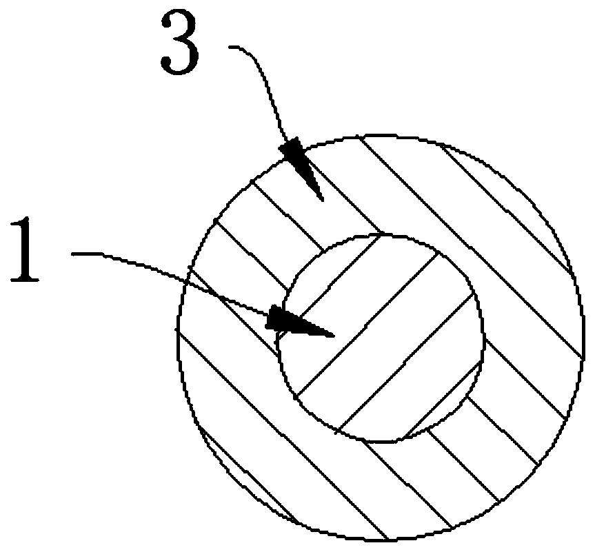 Solid rocket engine with continuous and adjustable thrust and solid rocket