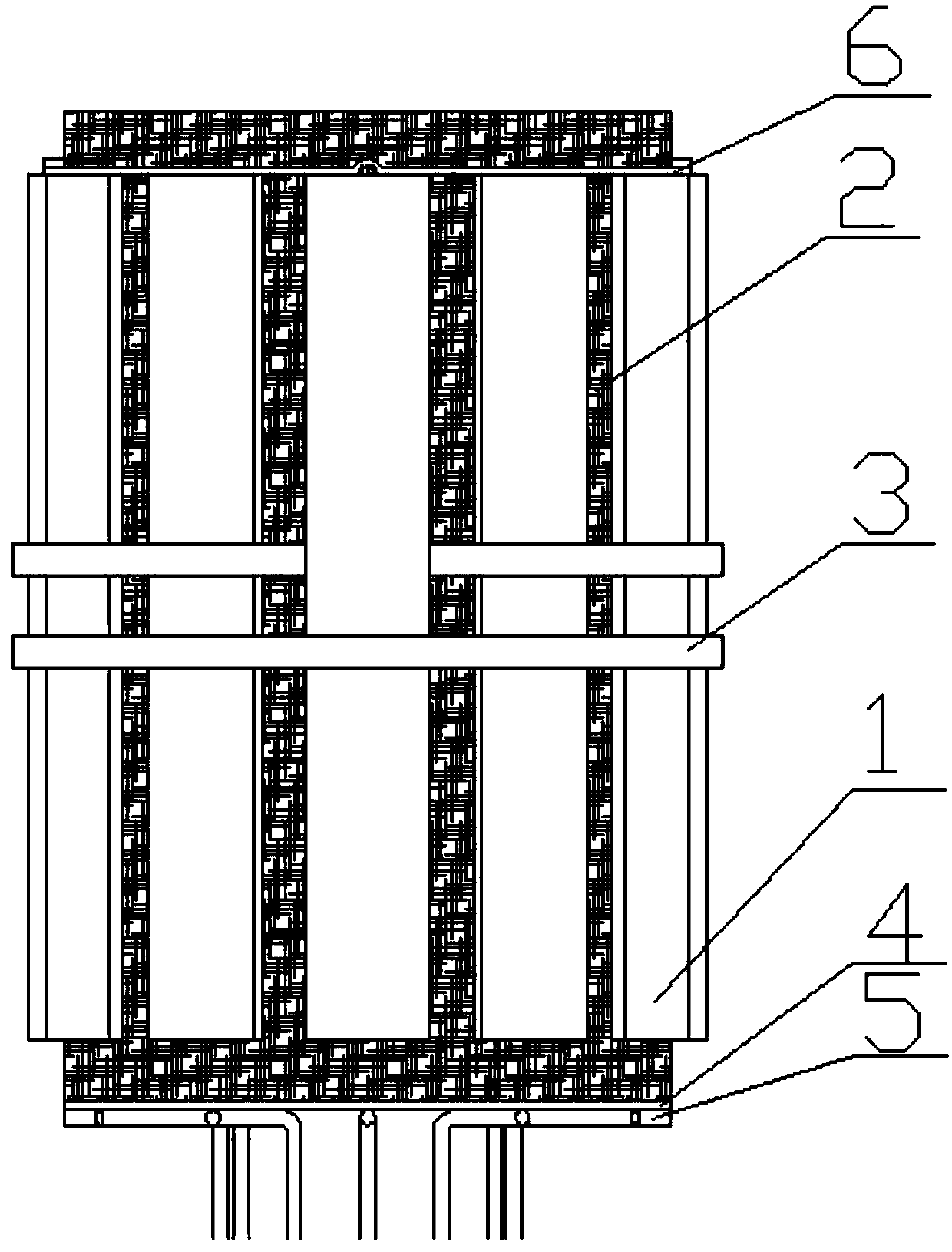 Heat dissipation structure of motor stator