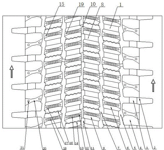 Tread pattern of all-season driving wheel