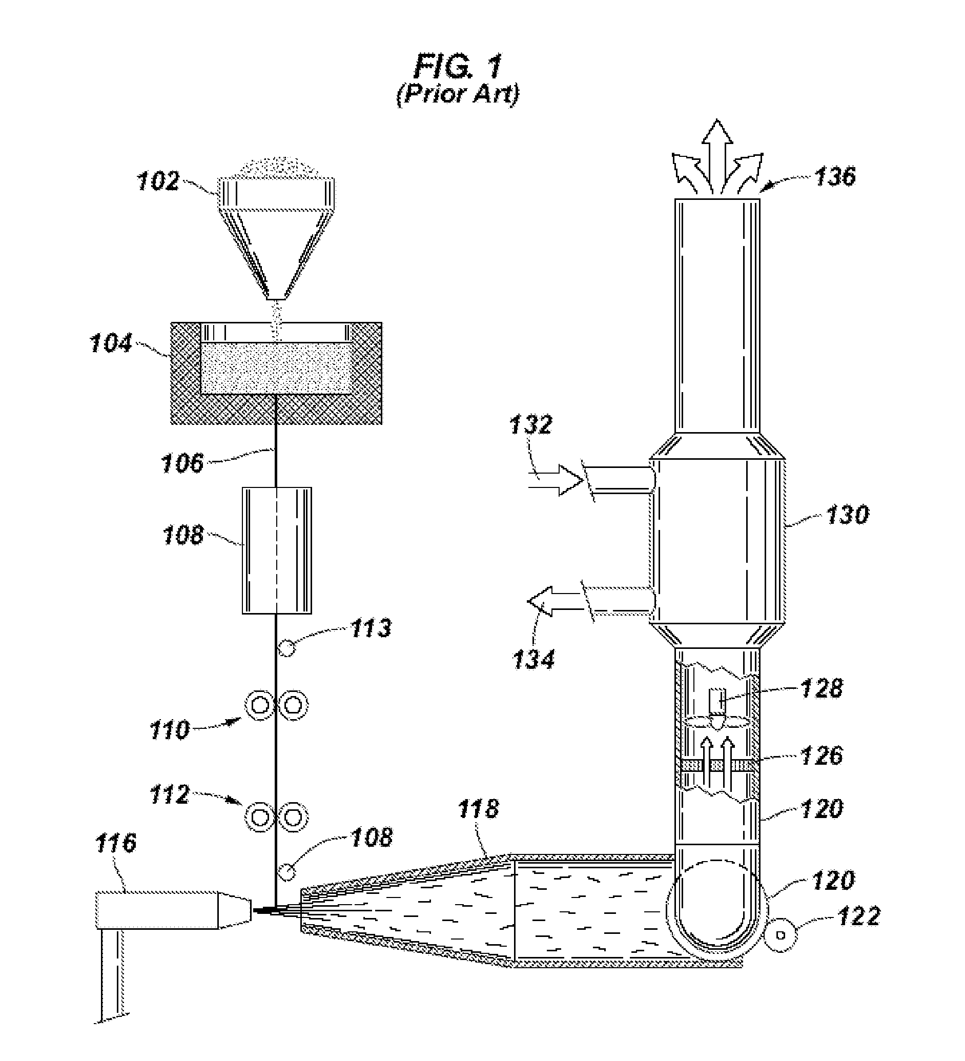 Processes and systems for making inorganic fibers