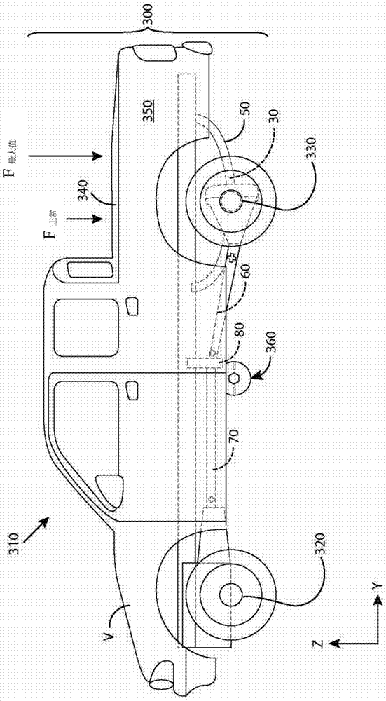 Remote manual driveshaft center bearing height adjustment mechanisms