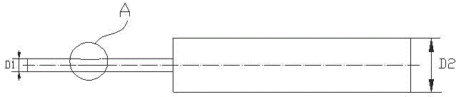 Soft ear die punching tool and punching method using same