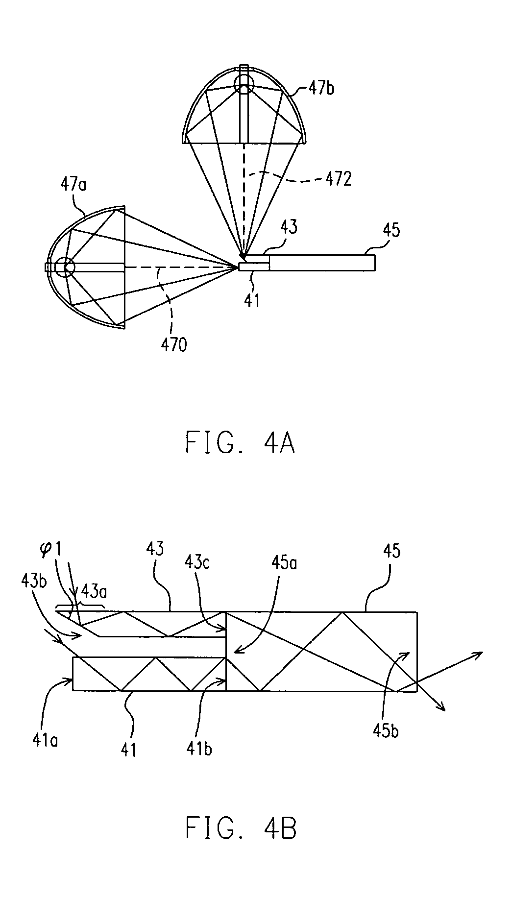 Illumination structure with multiple light sources and light integration device in a projection system