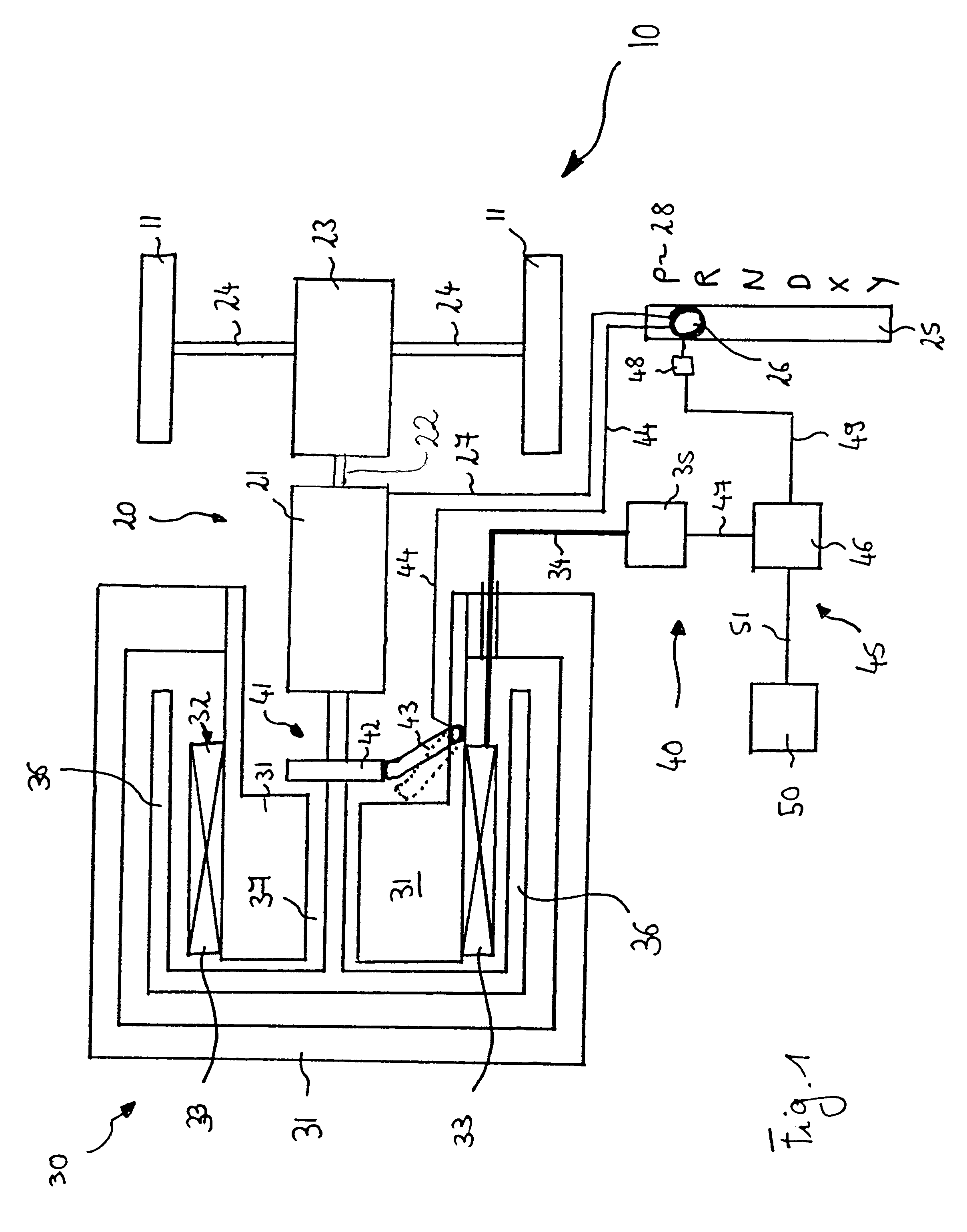 Parking lock for a vehicle having an electrical drive, and an electrical drive for a vehicle