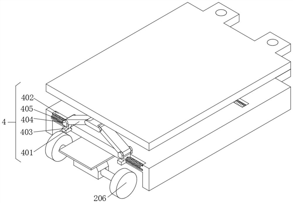 Electrical cabinet manufacturing device convenient to carry, load and unload