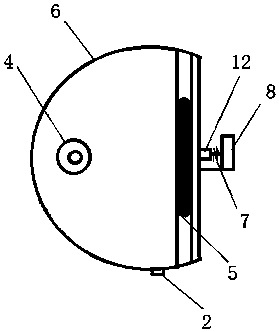 A lithium battery hand-held steel ball sealing tool