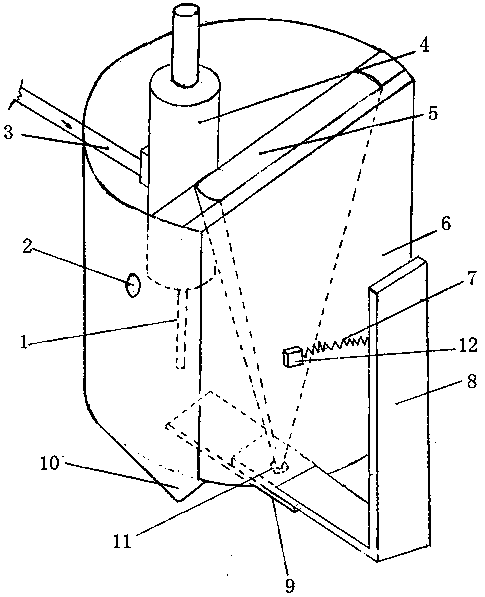 A lithium battery hand-held steel ball sealing tool