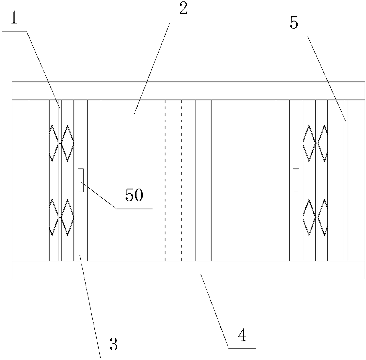 Combined-and-separated-type anti-theft window and special lock thereof