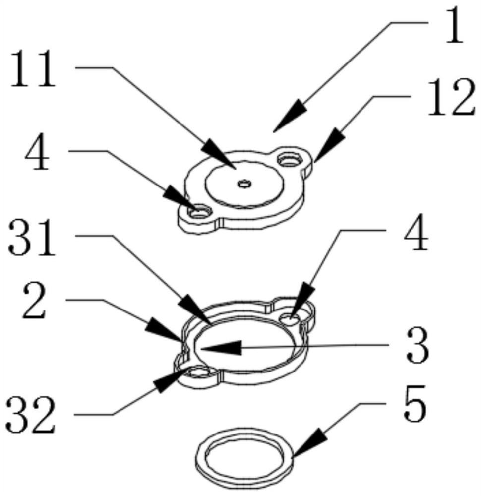 Lithium battery pole module and lithium battery top cover