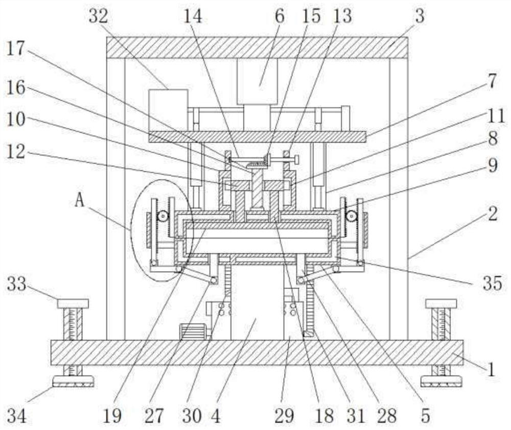 Adjustable mold for decorative materials