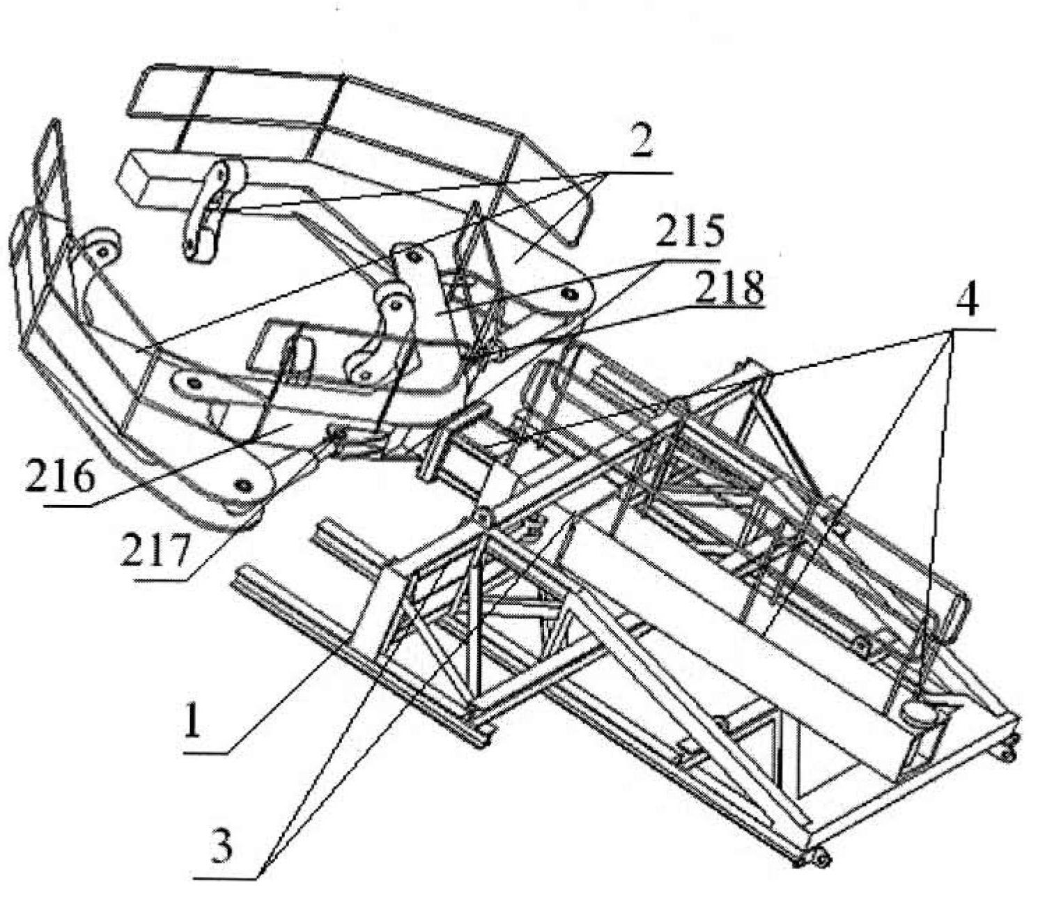 Guiding centralizer mechanism for single-pile foundation of offshore wind turbine