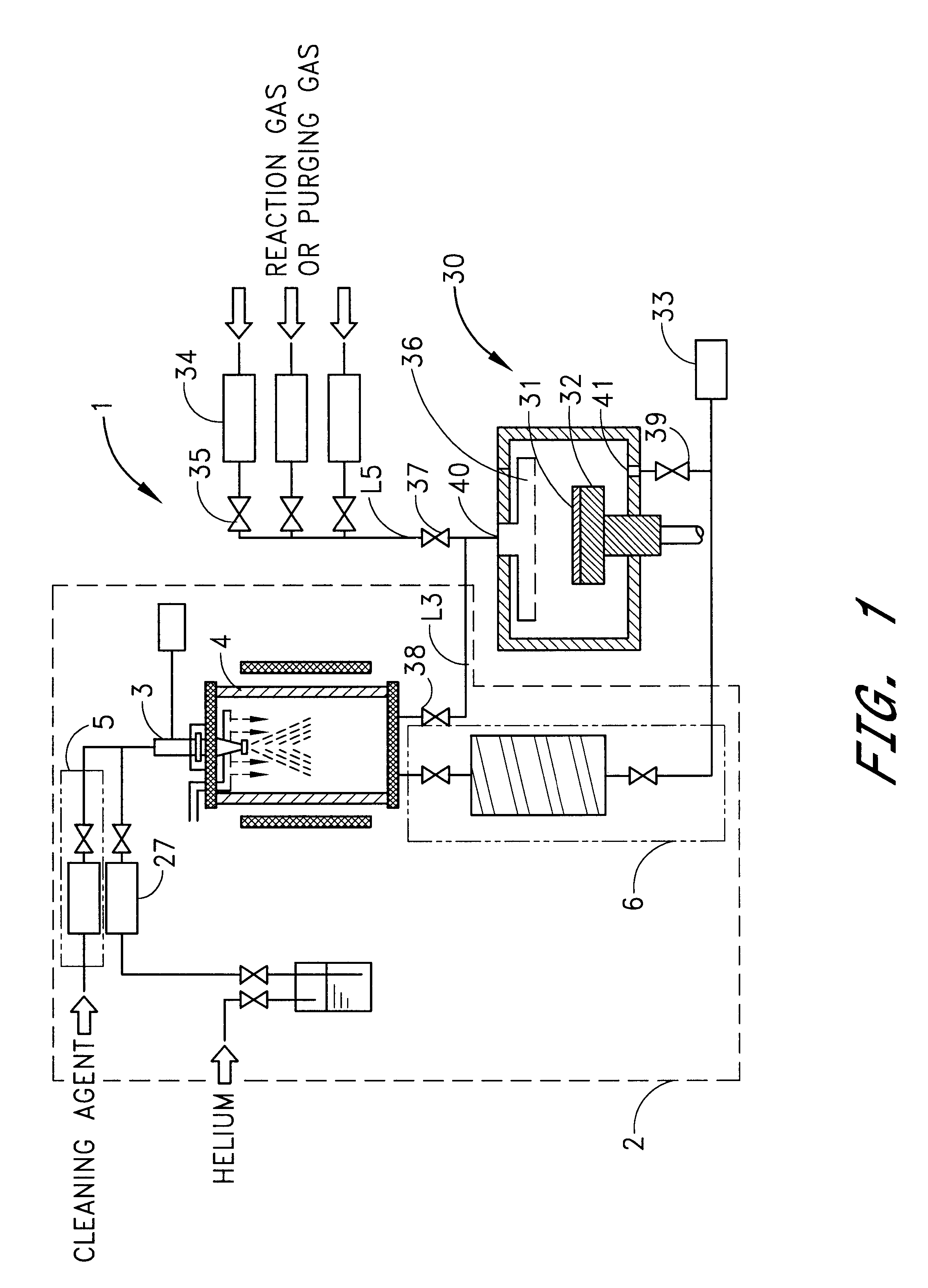 CVD apparatus for forming thin films using liquid reaction material