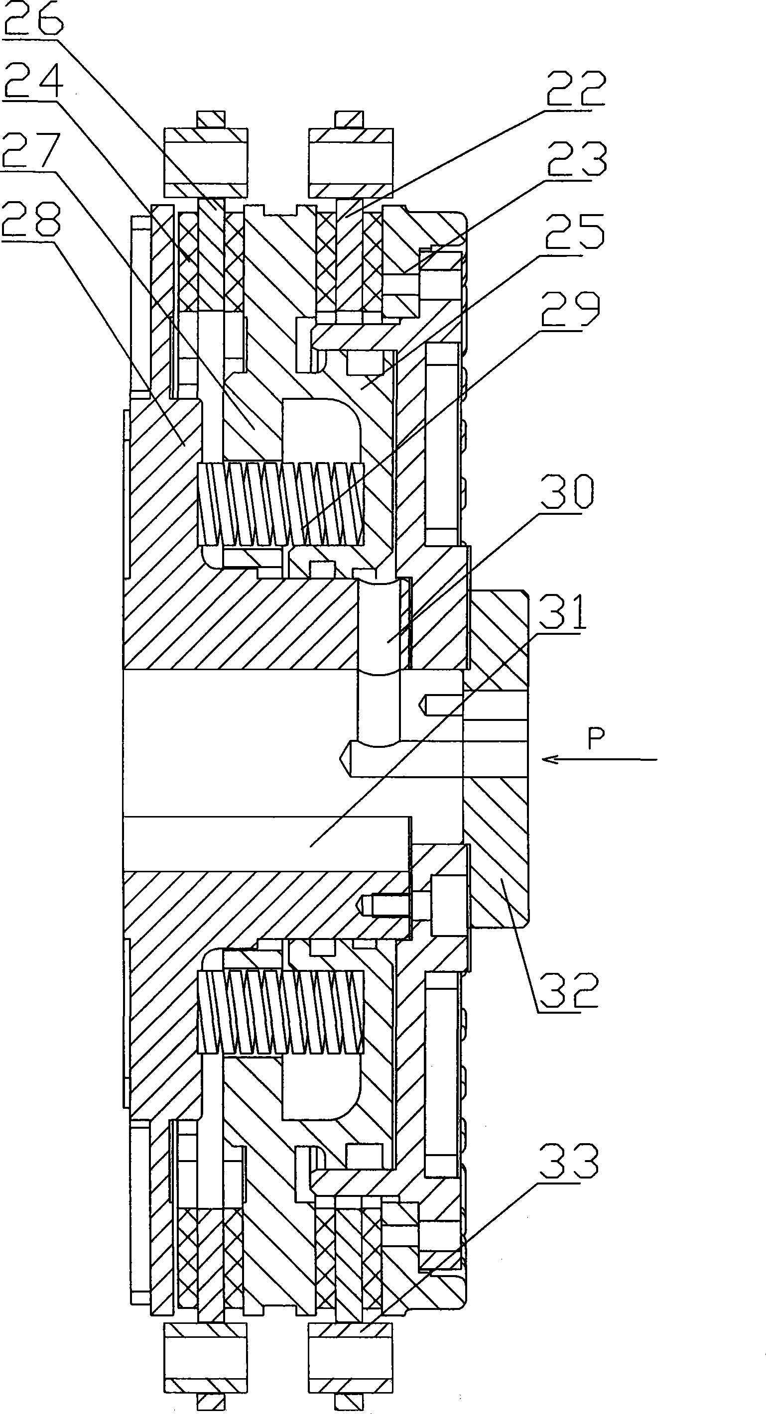 Desk type accurate punching machine