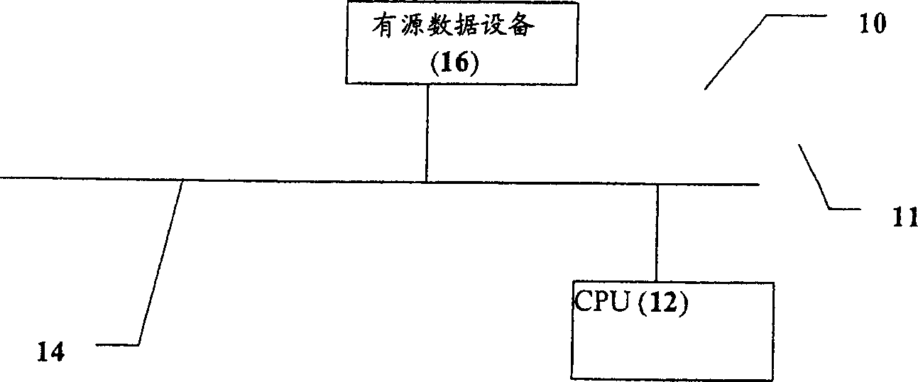Removable active, personal storage device, system and method