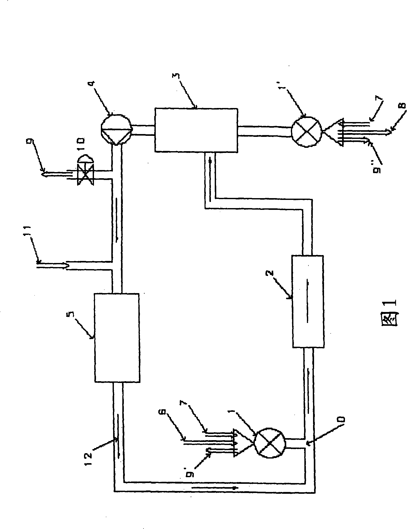 Method of increasing the efficiency of drier, particularly a stream drier