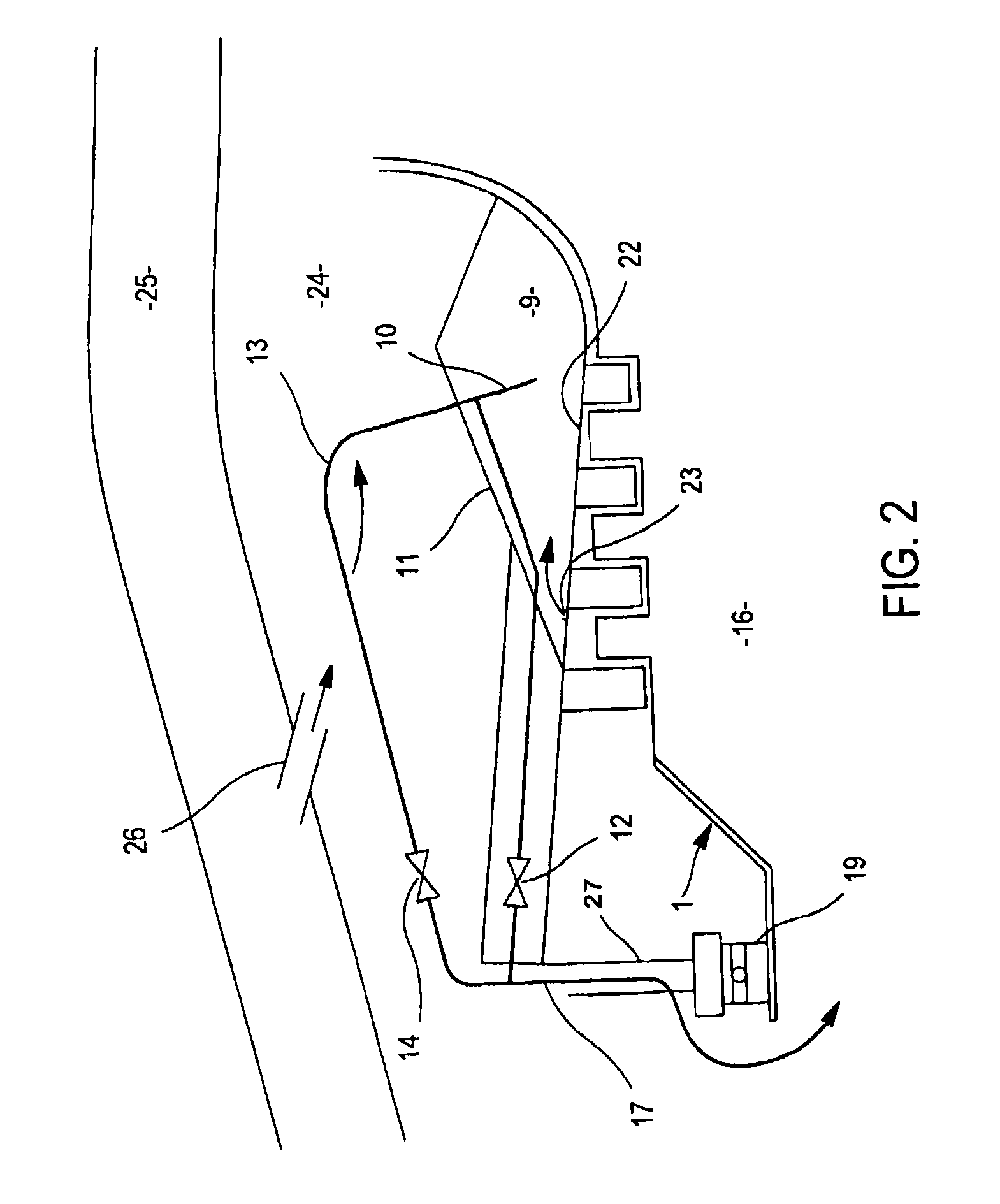 Axial-centrifugal compressor having system for controlling play