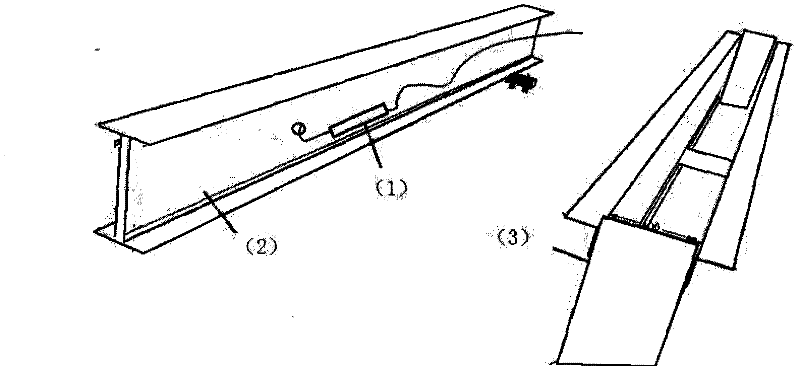 Fiber grating measuring system of vehicle running speeds and positions