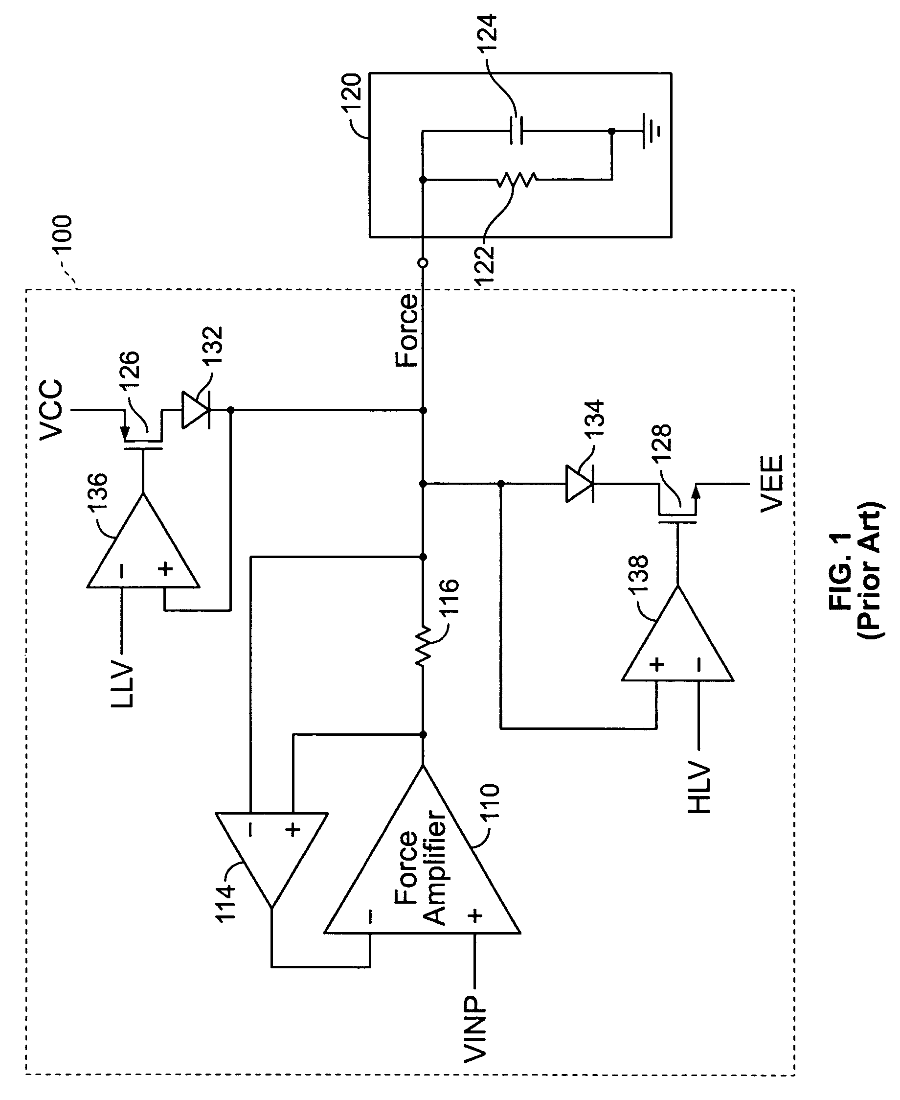 Precision measurement unit having voltage and/or current clamp power down upon setting reversal