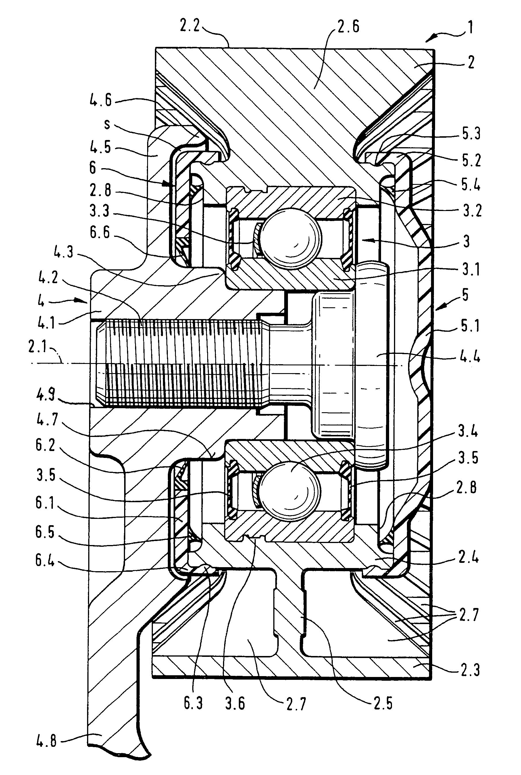 Tensioning or deflection pulley for a belt drive