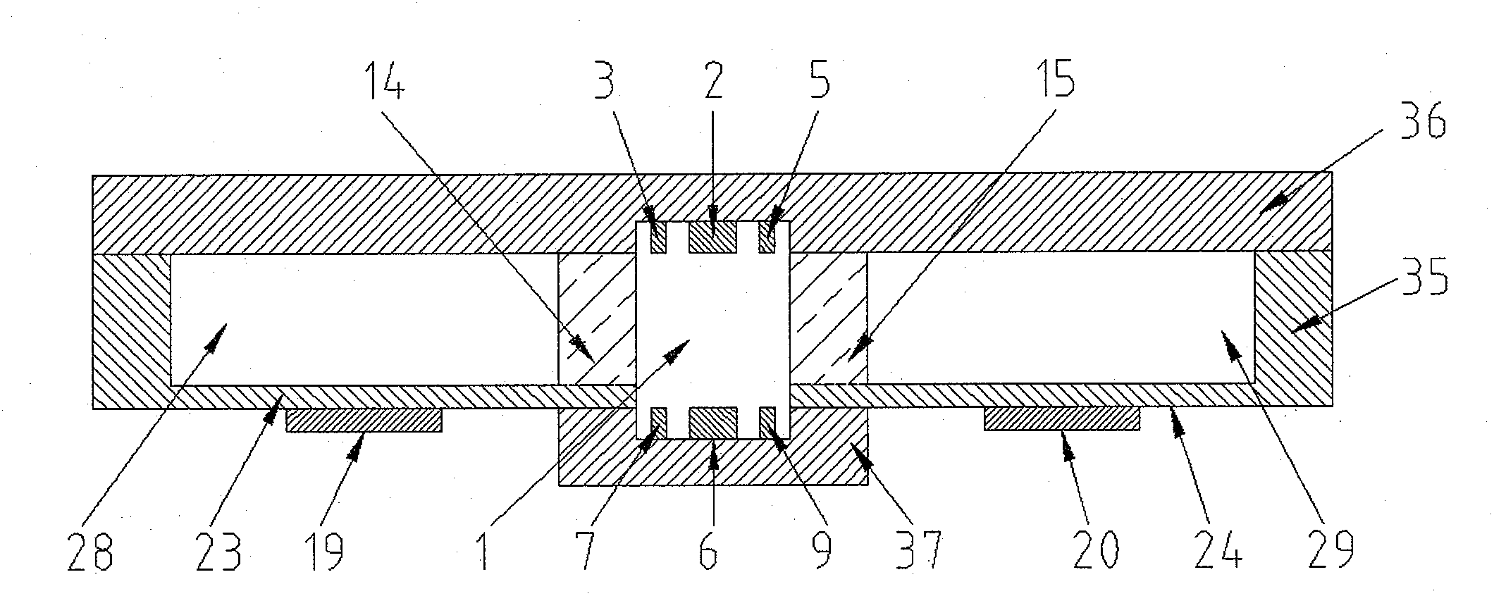 Novel MEMS (Micro-electromechanical System) jet rotor gyroscope