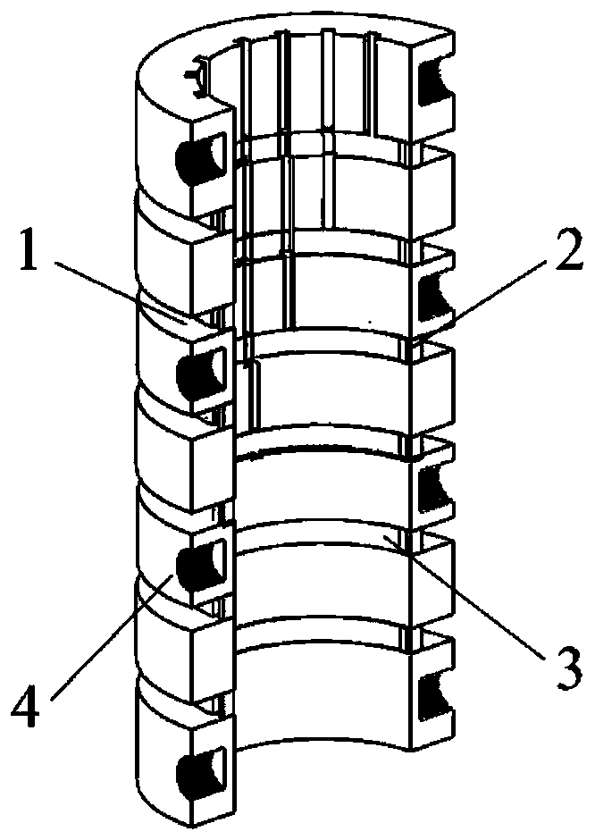 A system and method for life-span performance intelligence perception and deterioration early warning of concrete structures