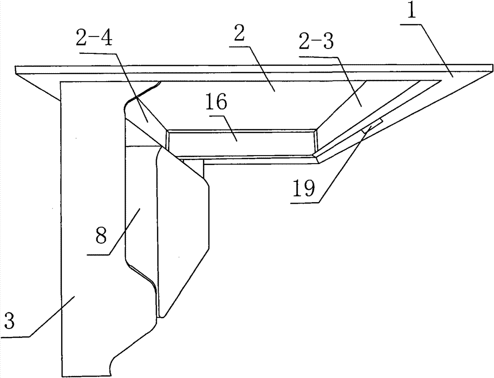 Invisible bed for ship