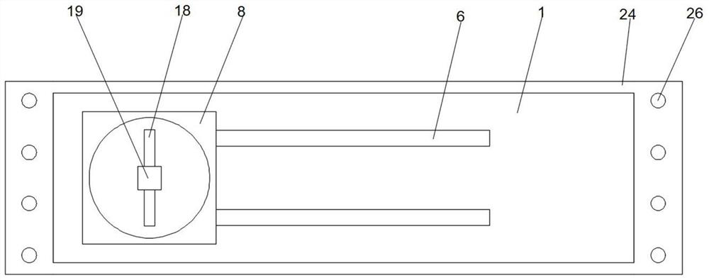 Mechanical driving platform for electronic equipment