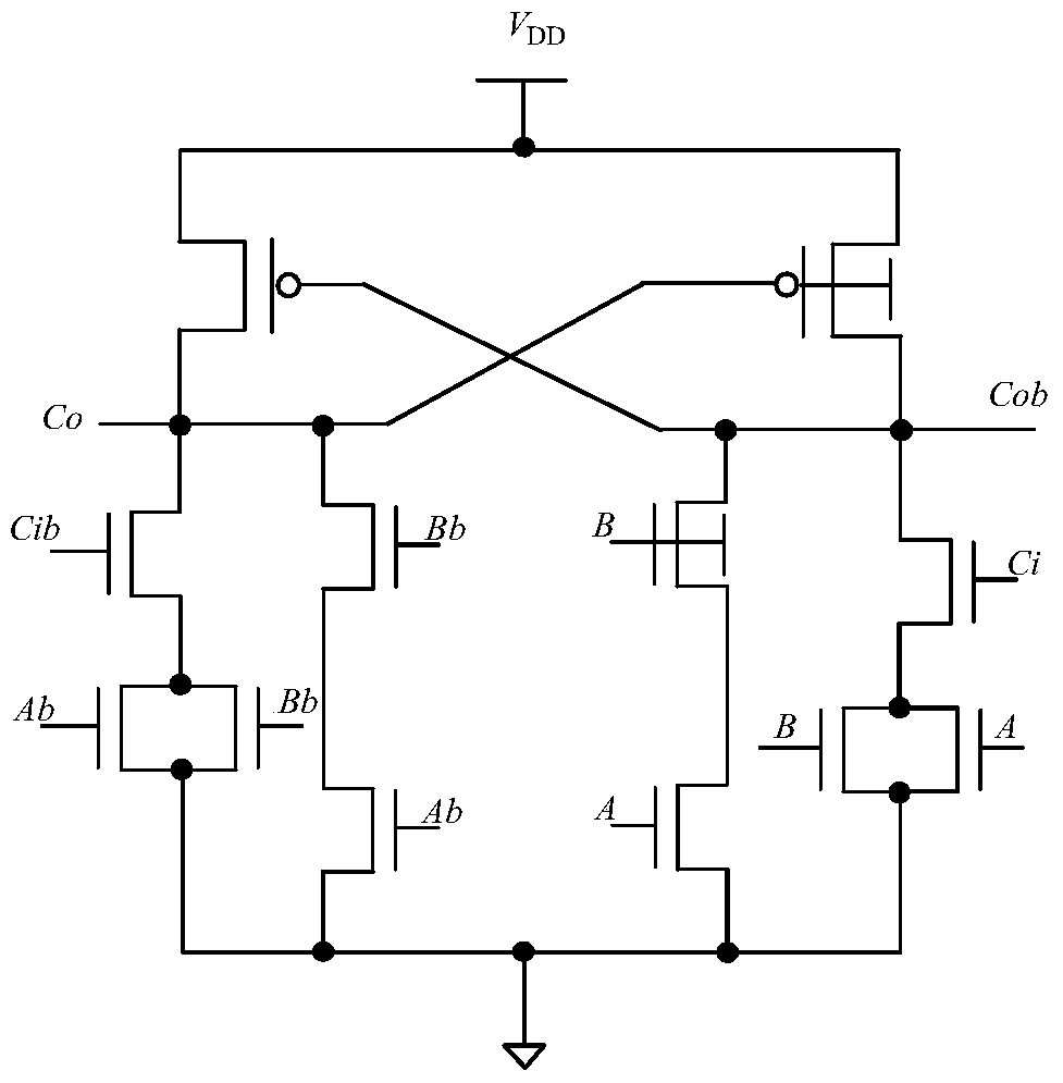 A One-bit Full Adder Based on Finfet Device