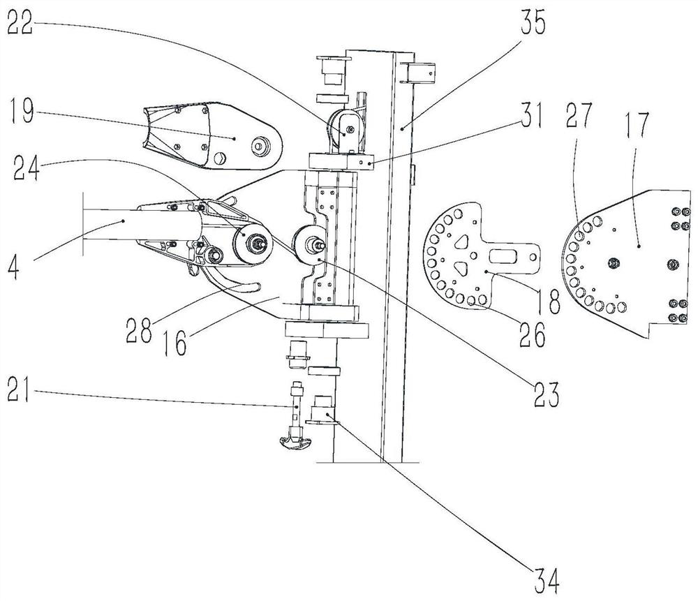 Rope movement training equipment