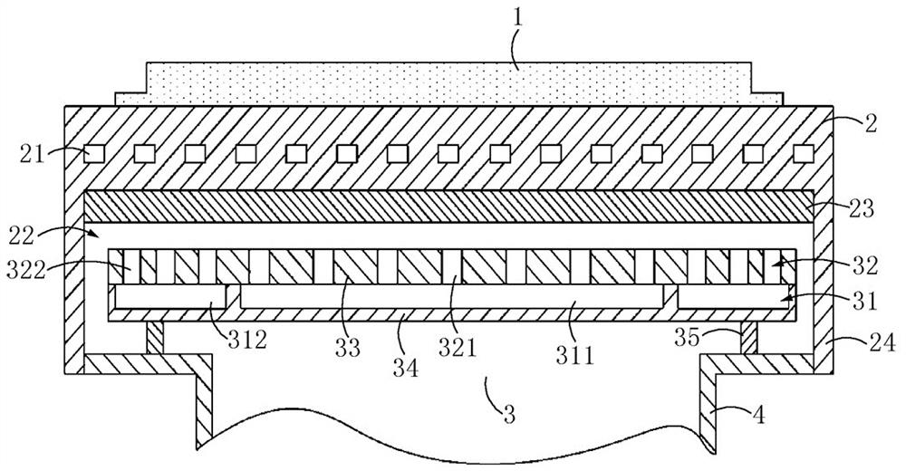 Semiconductor process equipment and bearing device thereof