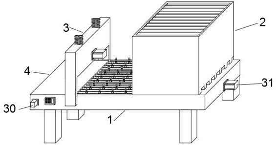 Rapid cutting device for rubber gasket production and cutting method thereof